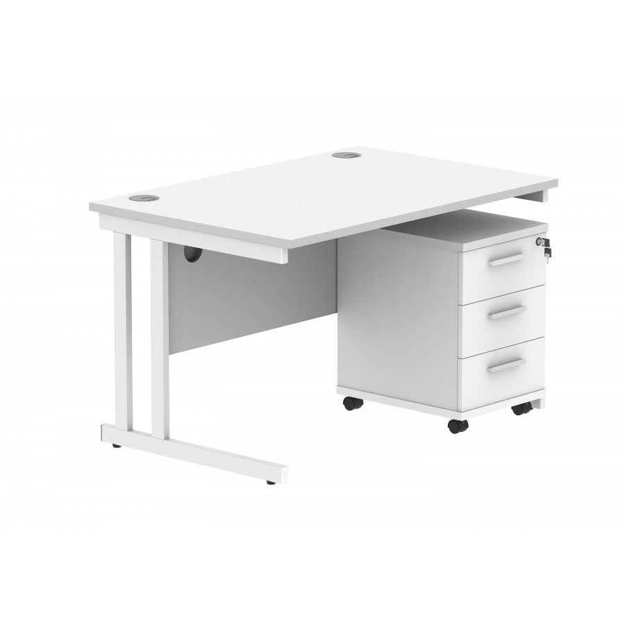 Core Desk With Underdesk Pedestal
